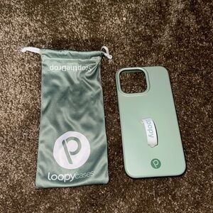 Sage Loopy Case- iPhone 15 Pro Max